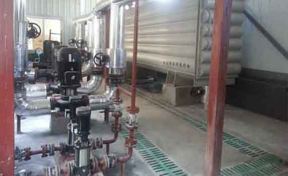 淄博市高新區(qū)污水源熱泵站工程  福澤花園小區(qū)供熱工程由污水源熱泵站供熱，供暖面積3萬(wàn)平方米。.jpg